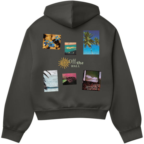 2026 Vans Womens Dreams Spill Hoodie VN0010DYEMV - Faded Black